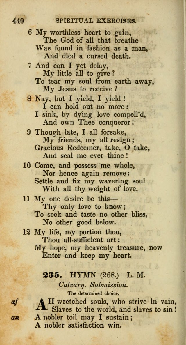 Psalms and Hymns, Adapted to Public Worship: and approved by the General Assembly of the Presbyterian Church in the United States of America: the latter being arranged according to subjects... page 440