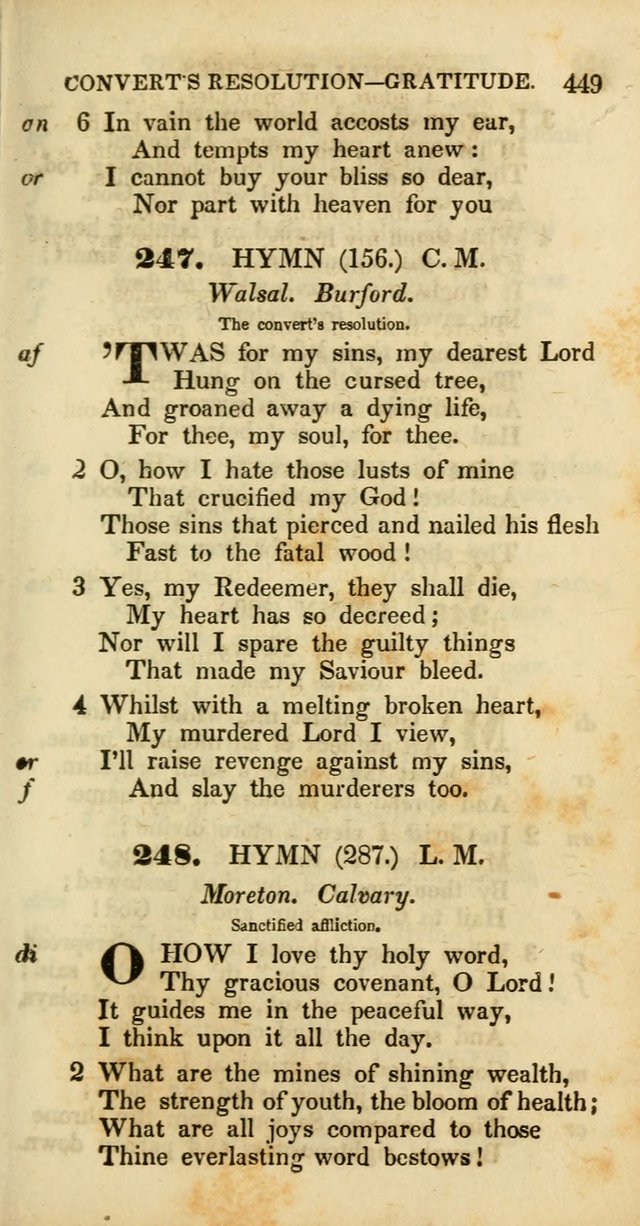 Psalms and Hymns, Adapted to Public Worship: and approved by the General Assembly of the Presbyterian Church in the United States of America: the latter being arranged according to subjects... page 451