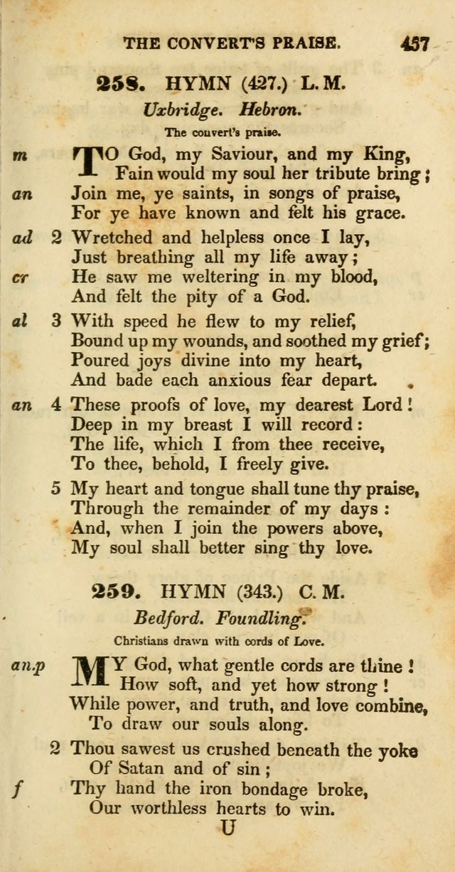 Psalms and Hymns, Adapted to Public Worship: and approved by the General Assembly of the Presbyterian Church in the United States of America: the latter being arranged according to subjects... page 459