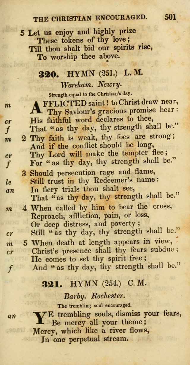 Psalms and Hymns, Adapted to Public Worship: and approved by the General Assembly of the Presbyterian Church in the United States of America: the latter being arranged according to subjects... page 503