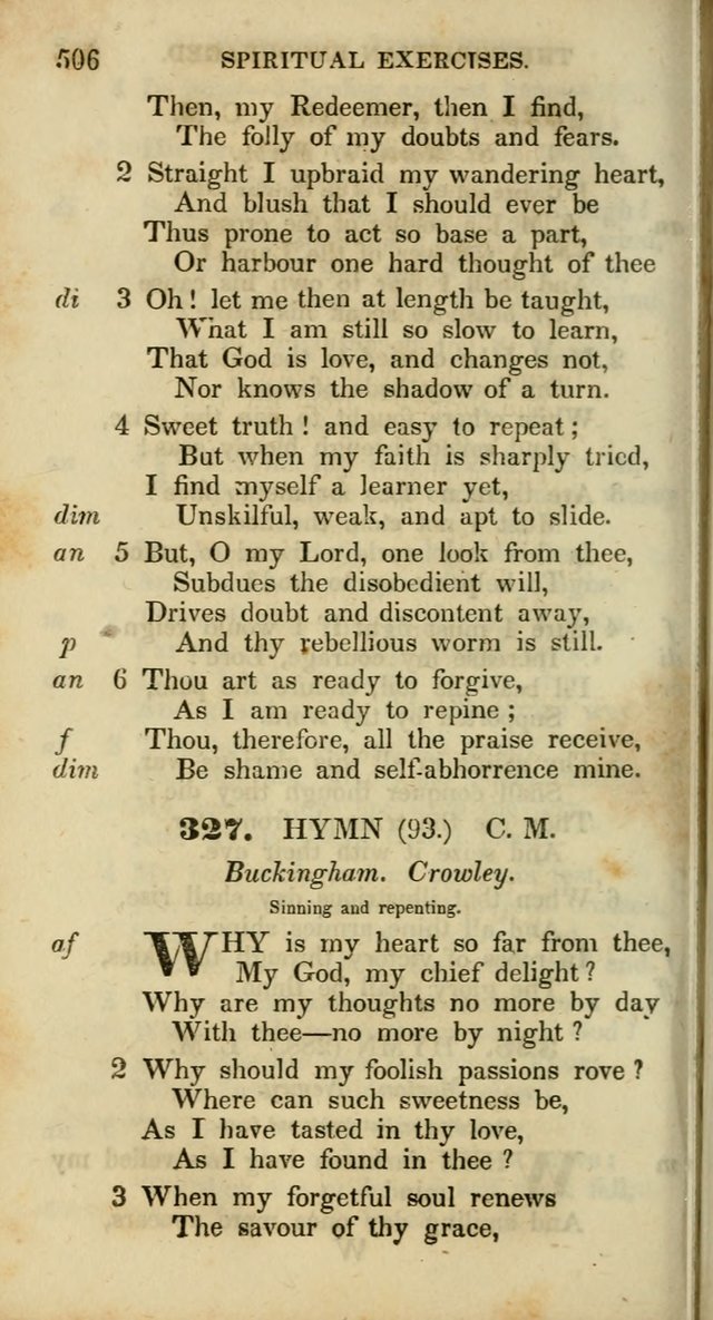 Psalms and Hymns, Adapted to Public Worship: and approved by the General Assembly of the Presbyterian Church in the United States of America: the latter being arranged according to subjects... page 508