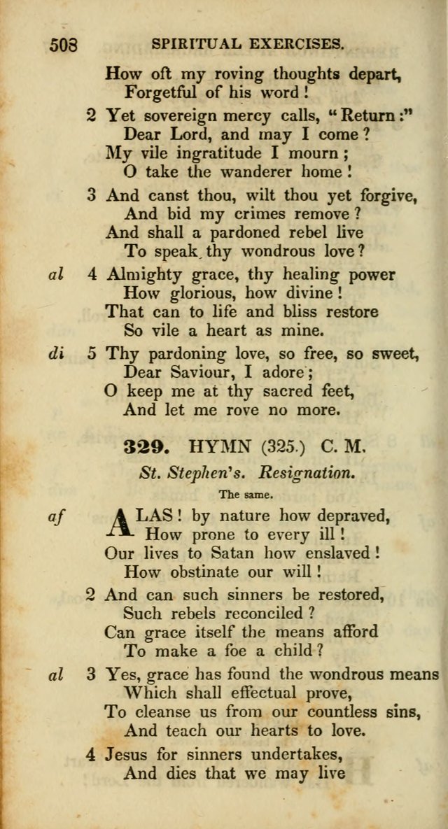 Psalms and Hymns, Adapted to Public Worship: and approved by the General Assembly of the Presbyterian Church in the United States of America: the latter being arranged according to subjects... page 510