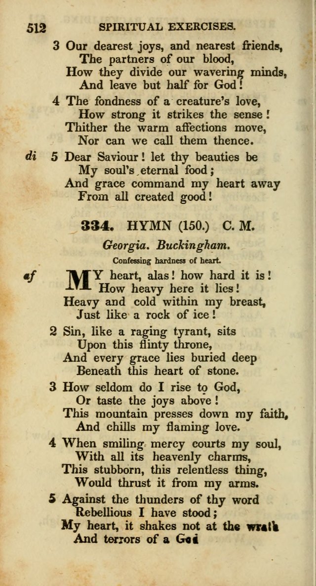 Psalms and Hymns, Adapted to Public Worship: and approved by the General Assembly of the Presbyterian Church in the United States of America: the latter being arranged according to subjects... page 514