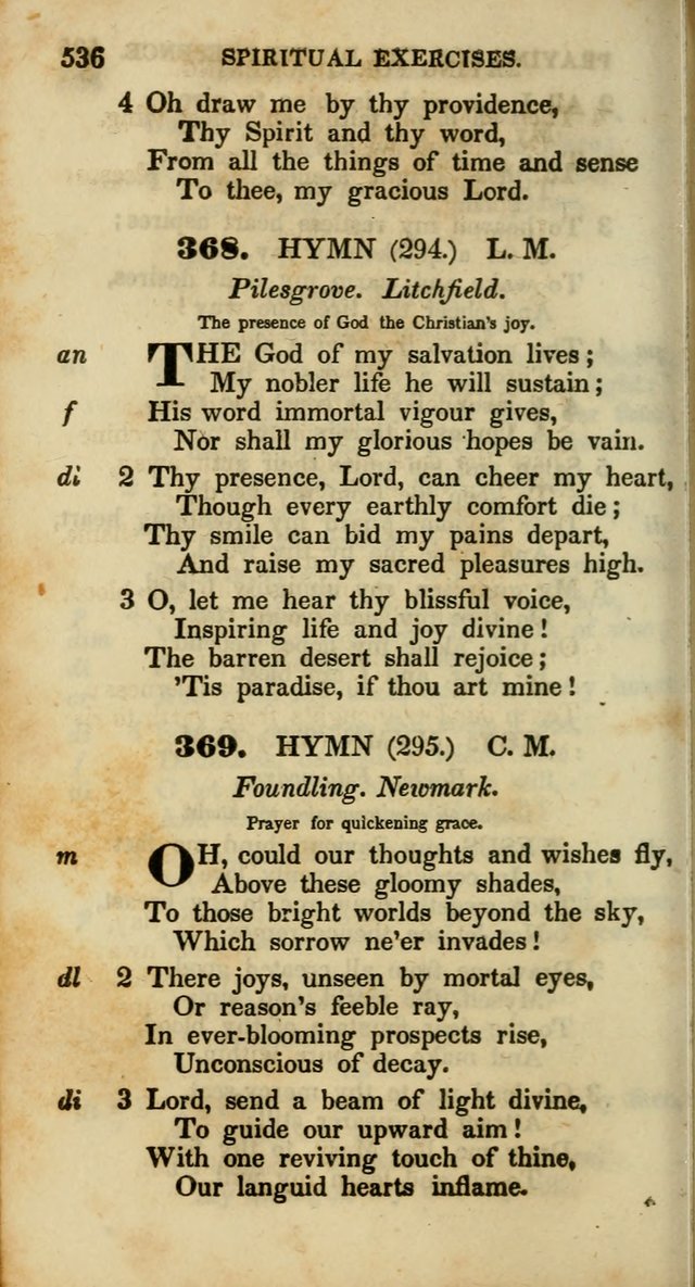 Psalms and Hymns, Adapted to Public Worship: and approved by the General Assembly of the Presbyterian Church in the United States of America: the latter being arranged according to subjects... page 538