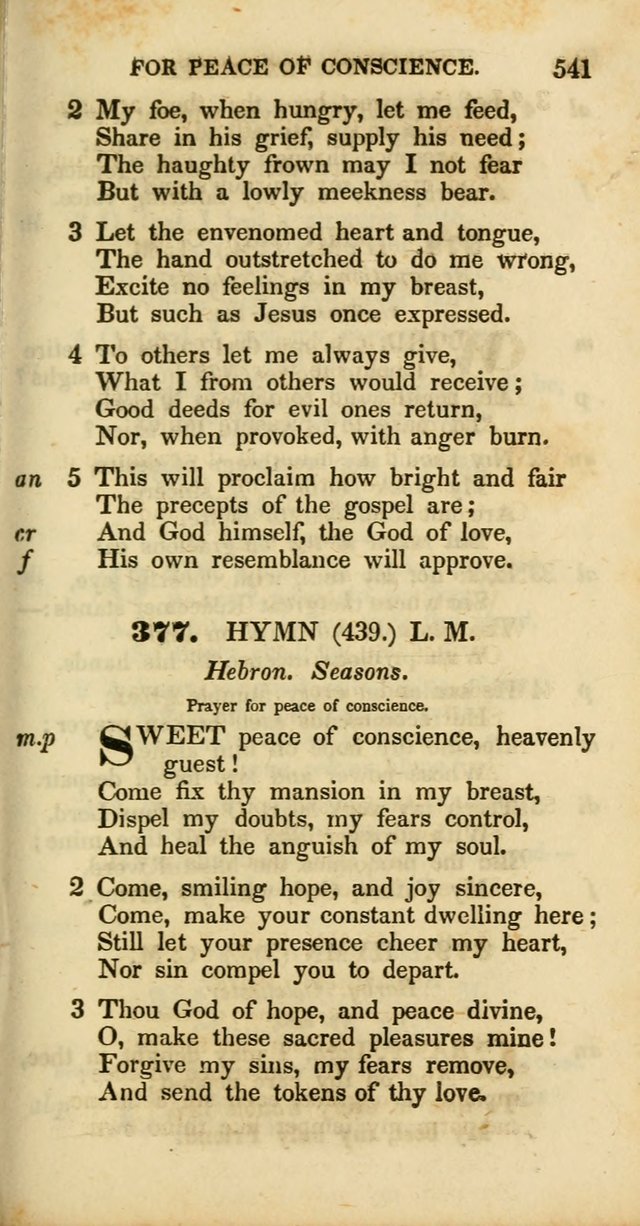 Psalms and Hymns, Adapted to Public Worship: and approved by the General Assembly of the Presbyterian Church in the United States of America: the latter being arranged according to subjects... page 543