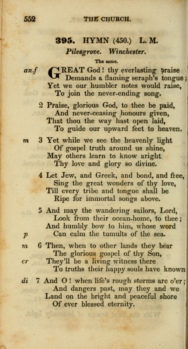 Psalms and Hymns, Adapted to Public Worship: and approved by the General Assembly of the Presbyterian Church in the United States of America: the latter being arranged according to subjects... page 554