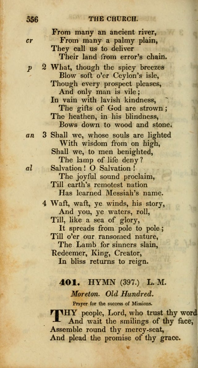 Psalms and Hymns, Adapted to Public Worship: and approved by the General Assembly of the Presbyterian Church in the United States of America: the latter being arranged according to subjects... page 558