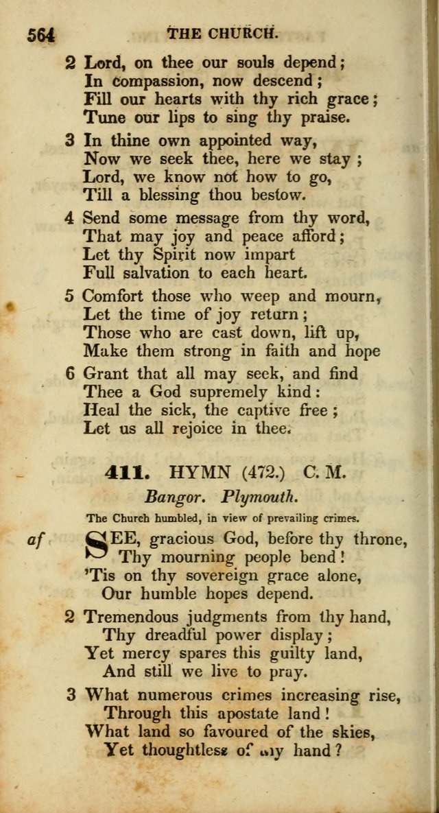 Psalms and Hymns, Adapted to Public Worship: and approved by the General Assembly of the Presbyterian Church in the United States of America: the latter being arranged according to subjects... page 566