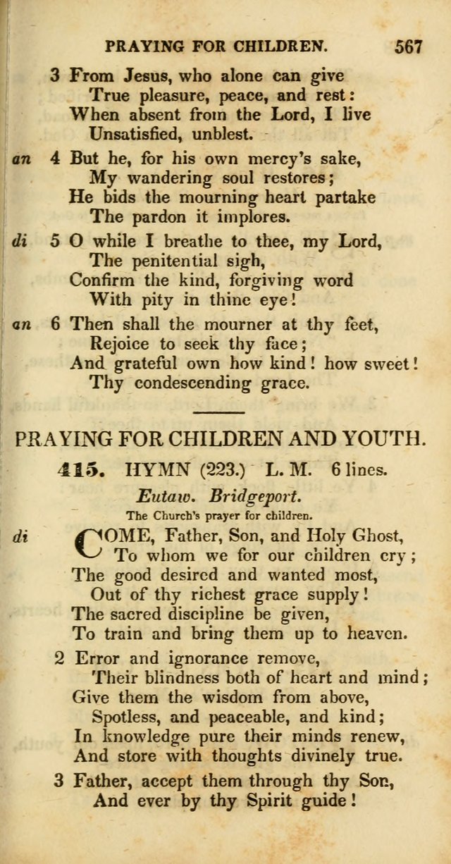 Psalms and Hymns, Adapted to Public Worship: and approved by the General Assembly of the Presbyterian Church in the United States of America: the latter being arranged according to subjects... page 569