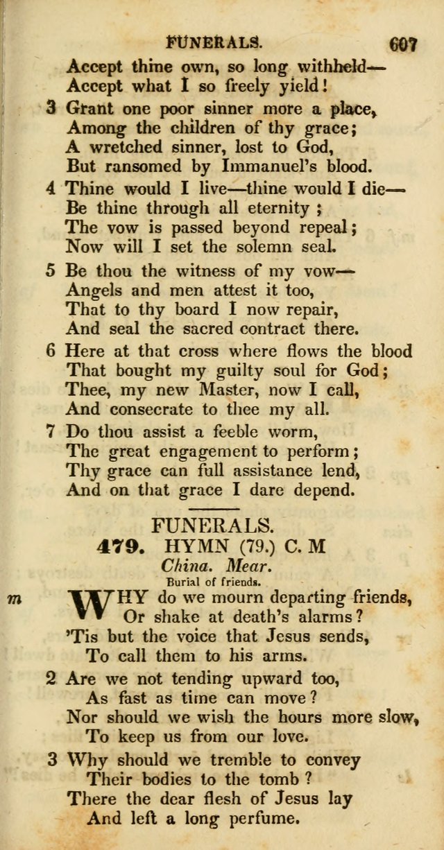 Psalms and Hymns, Adapted to Public Worship: and approved by the General Assembly of the Presbyterian Church in the United States of America: the latter being arranged according to subjects... page 609