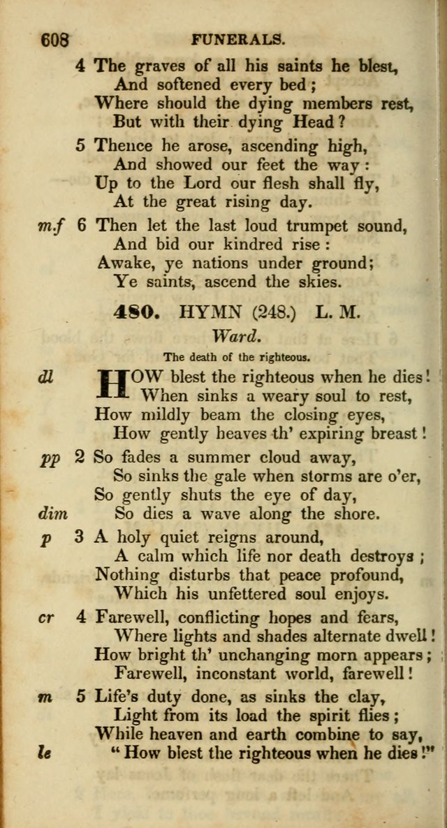 Psalms and Hymns, Adapted to Public Worship: and approved by the General Assembly of the Presbyterian Church in the United States of America: the latter being arranged according to subjects... page 610