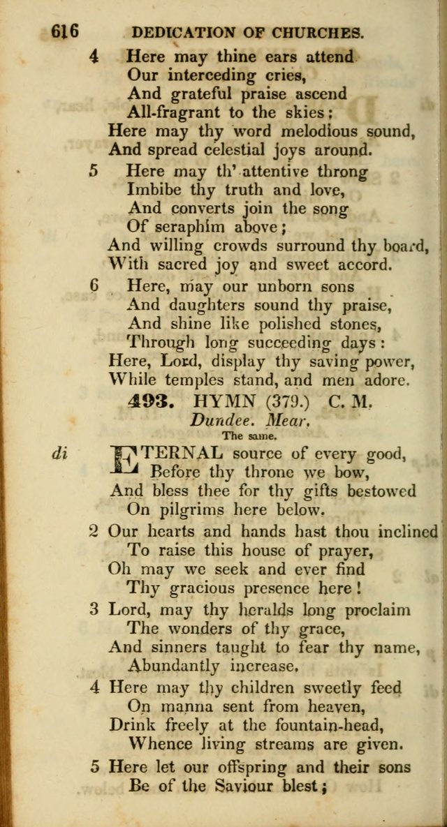 Psalms and Hymns, Adapted to Public Worship: and approved by the General Assembly of the Presbyterian Church in the United States of America: the latter being arranged according to subjects... page 618