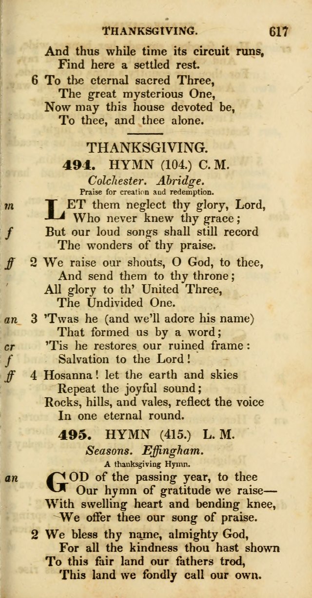 Psalms and Hymns, Adapted to Public Worship: and approved by the General Assembly of the Presbyterian Church in the United States of America: the latter being arranged according to subjects... page 619