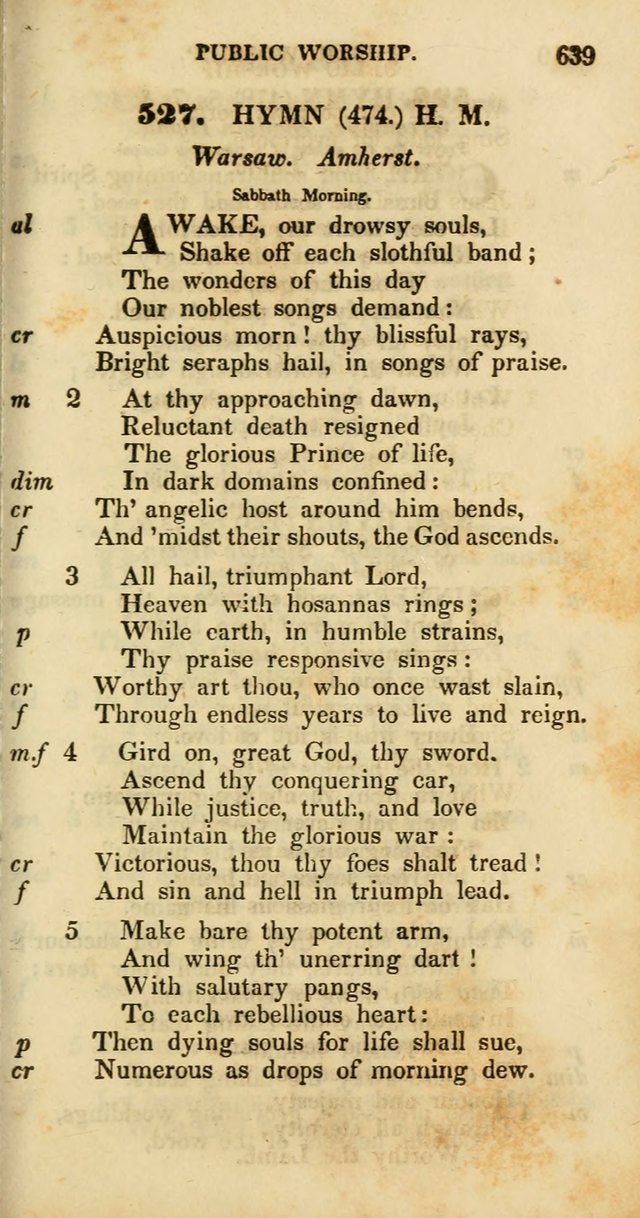 Psalms and Hymns, Adapted to Public Worship: and approved by the General Assembly of the Presbyterian Church in the United States of America: the latter being arranged according to subjects... page 641