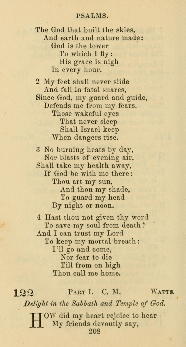 Psalms and Hymns: adapted to social, private and public worship in the Cumberland Presbyterian Chruch page 208