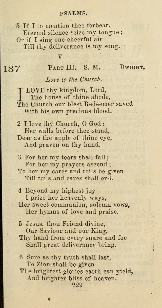 Psalms and Hymns: adapted to social, private and public worship in the Cumberland Presbyterian Chruch page 229