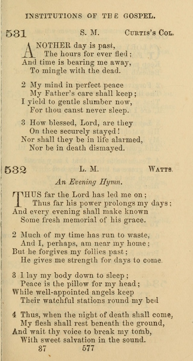 Psalms and Hymns: adapted to social, private and public worship in the Cumberland Presbyterian Chruch page 577