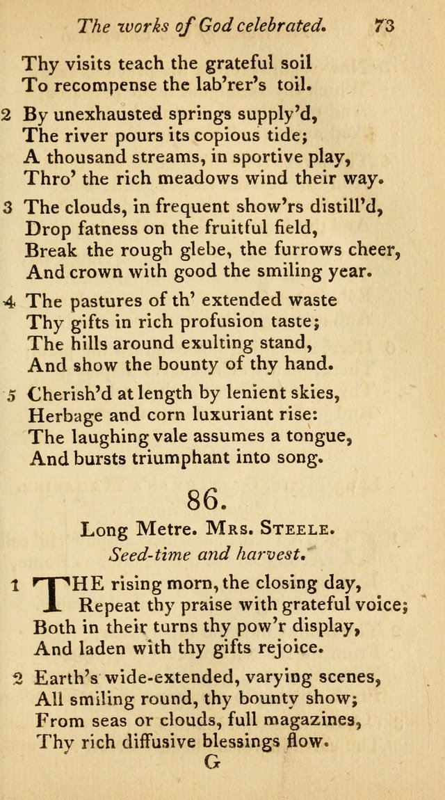 The Philadelphia Hymn Book; or, a selection of sacred poetry, consisting of psalms and hymns from Watts...and others, adapted to public and private devotion page 106