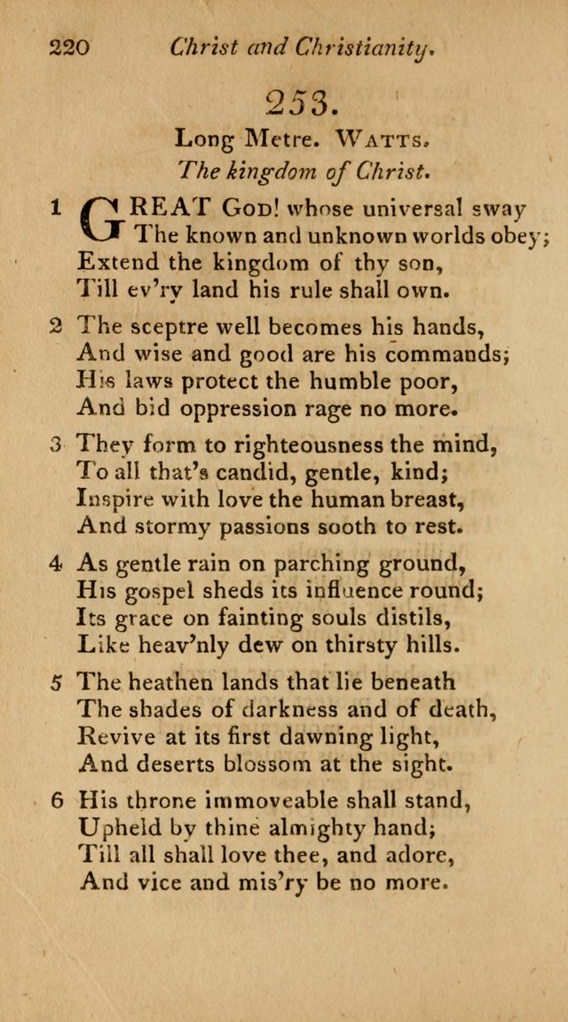 The Philadelphia Hymn Book; or, a selection of sacred poetry, consisting of psalms and hymns from Watts...and others, adapted to public and private devotion page 253