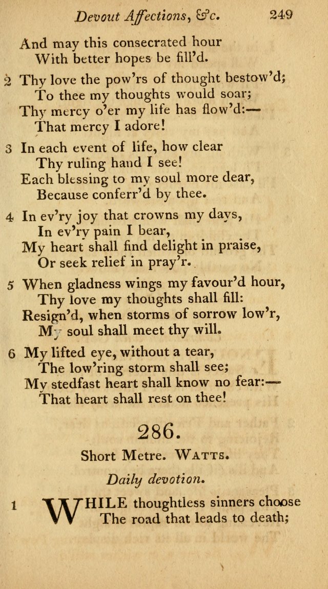 The Philadelphia Hymn Book; or, a selection of sacred poetry, consisting of psalms and hymns from Watts...and others, adapted to public and private devotion page 282