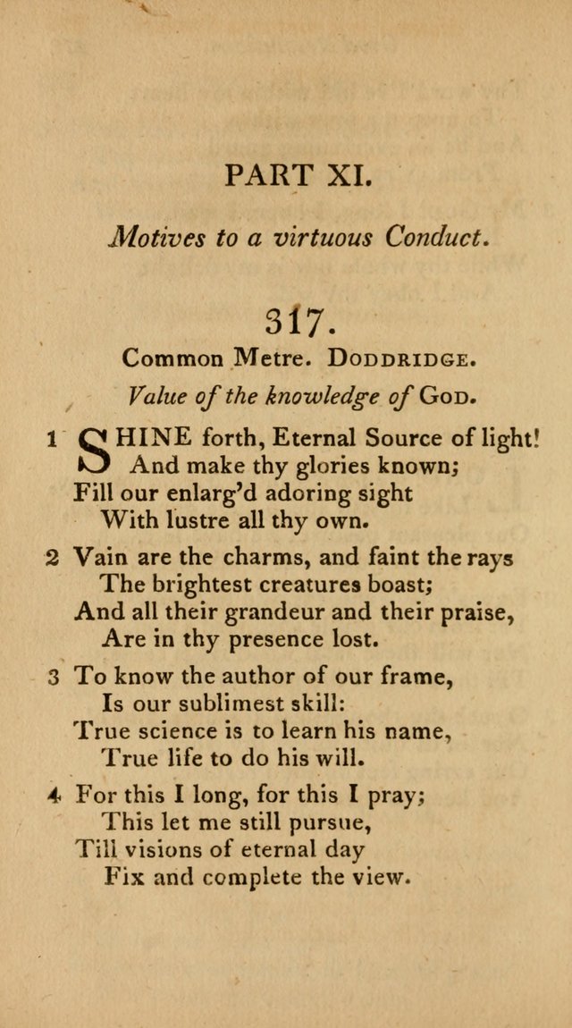 The Philadelphia Hymn Book; or, a selection of sacred poetry, consisting of psalms and hymns from Watts...and others, adapted to public and private devotion page 307