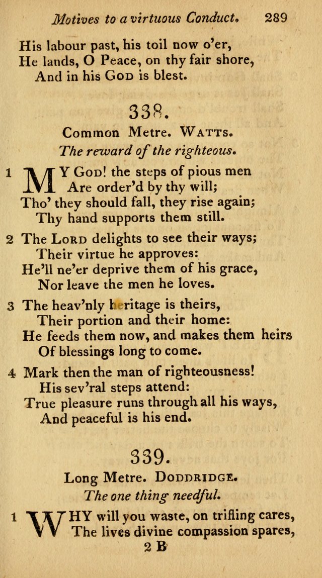 The Philadelphia Hymn Book; or, a selection of sacred poetry, consisting of psalms and hymns from Watts...and others, adapted to public and private devotion page 322