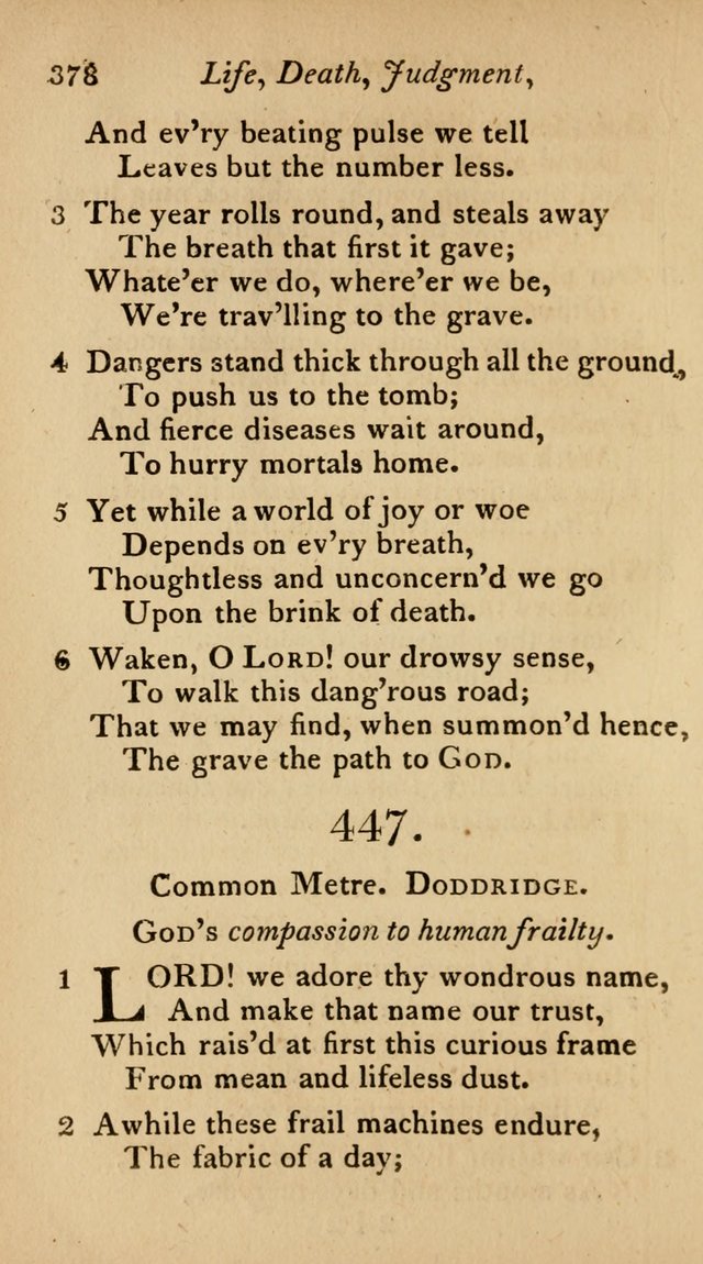 The Philadelphia Hymn Book; or, a selection of sacred poetry, consisting of psalms and hymns from Watts...and others, adapted to public and private devotion page 411