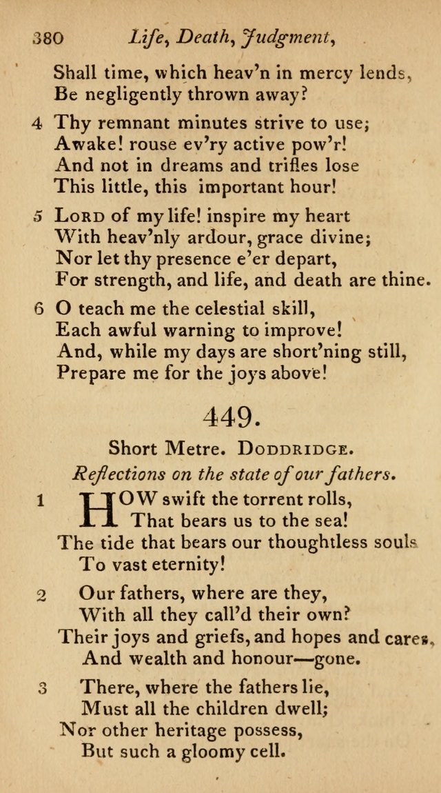 The Philadelphia Hymn Book; or, a selection of sacred poetry, consisting of psalms and hymns from Watts...and others, adapted to public and private devotion page 413