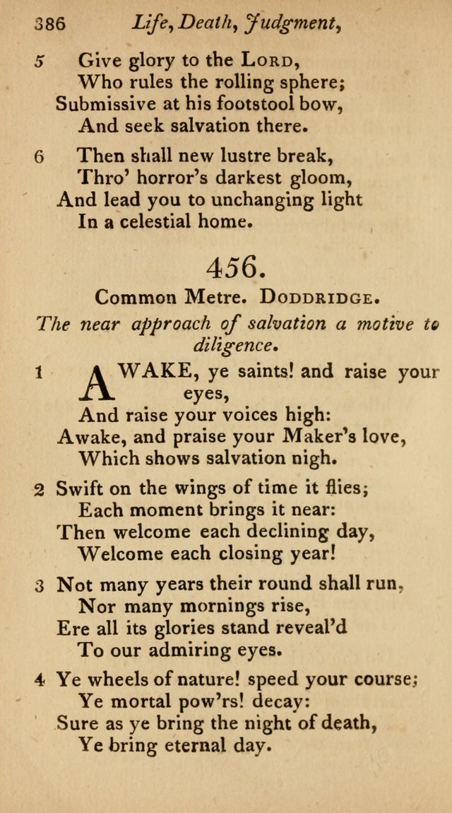 The Philadelphia Hymn Book; or, a selection of sacred poetry, consisting of psalms and hymns from Watts...and others, adapted to public and private devotion page 419