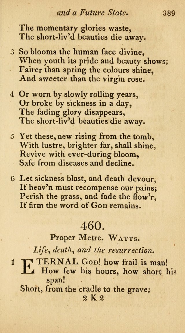 The Philadelphia Hymn Book; or, a selection of sacred poetry, consisting of psalms and hymns from Watts...and others, adapted to public and private devotion page 422