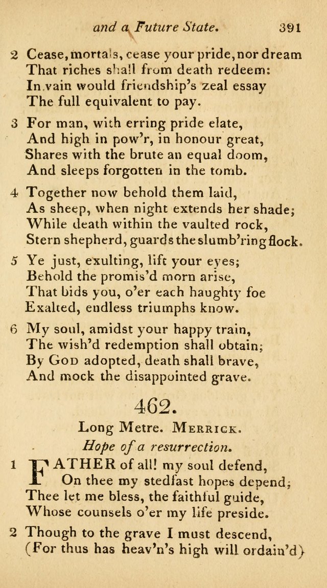 The Philadelphia Hymn Book; or, a selection of sacred poetry, consisting of psalms and hymns from Watts...and others, adapted to public and private devotion page 424