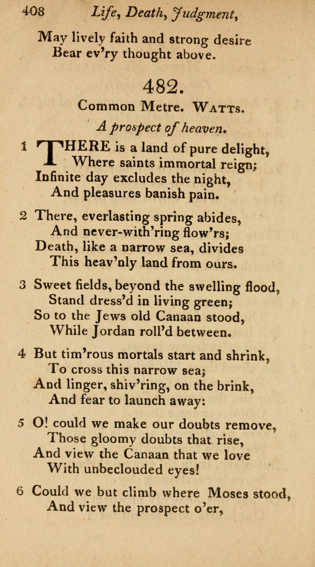 The Philadelphia Hymn Book; or, a selection of sacred poetry, consisting of psalms and hymns from Watts...and others, adapted to public and private devotion page 441