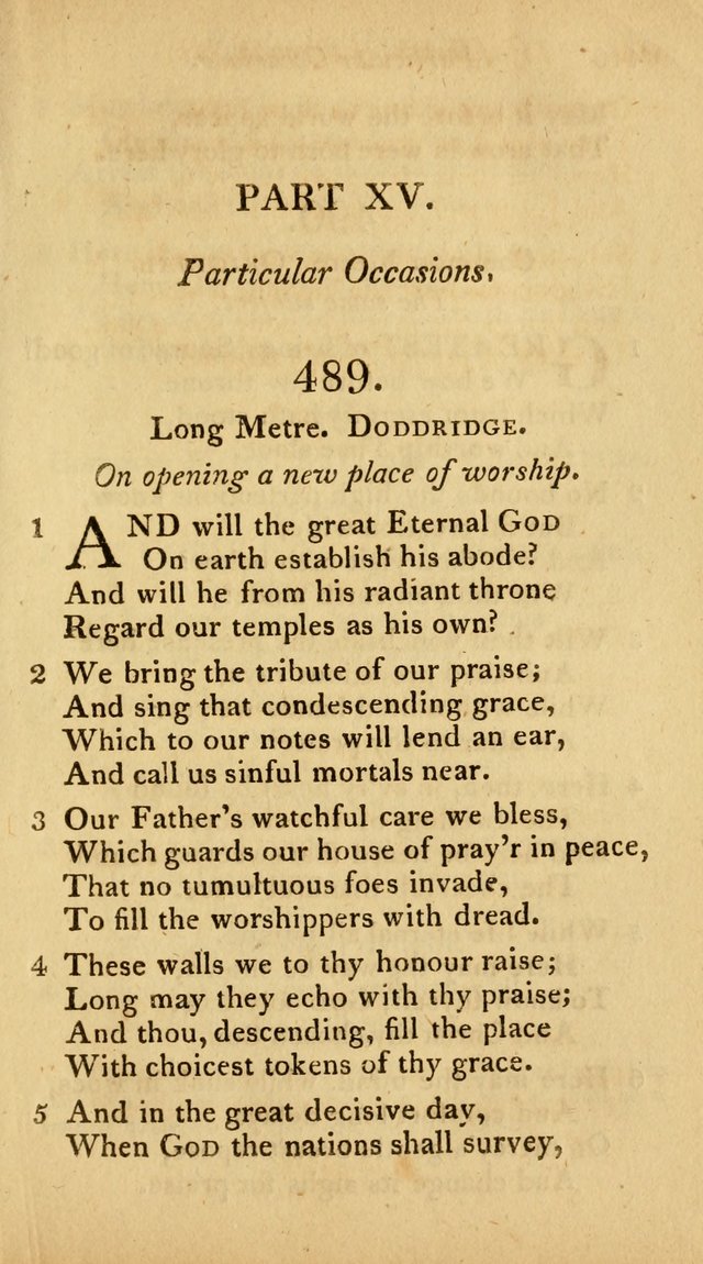 The Philadelphia Hymn Book; or, a selection of sacred poetry, consisting of psalms and hymns from Watts...and others, adapted to public and private devotion page 448