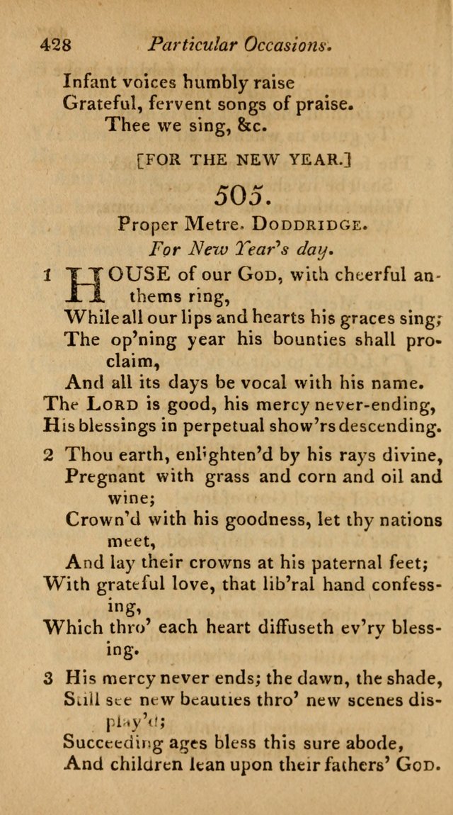 The Philadelphia Hymn Book; or, a selection of sacred poetry, consisting of psalms and hymns from Watts...and others, adapted to public and private devotion page 461