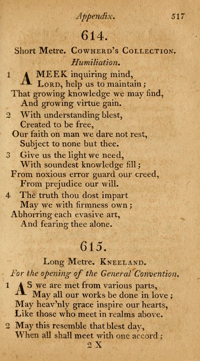 The Philadelphia Hymn Book; or, a selection of sacred poetry, consisting of psalms and hymns from Watts...and others, adapted to public and private devotion page 550