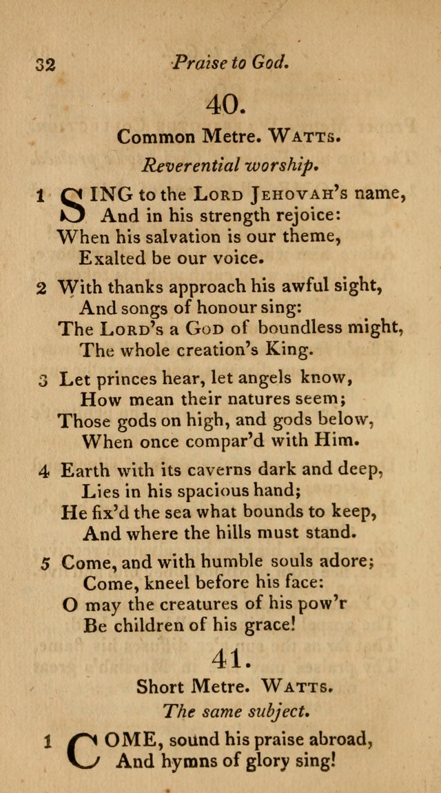 The Philadelphia Hymn Book; or, a selection of sacred poetry, consisting of psalms and hymns from Watts...and others, adapted to public and private devotion page 65