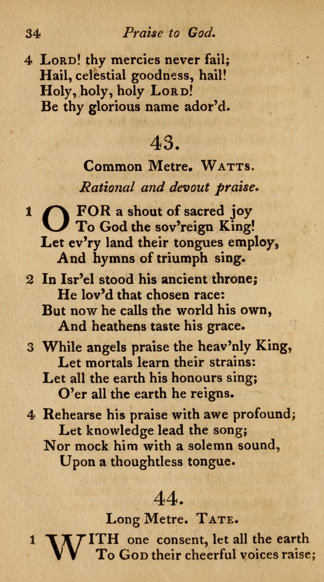 The Philadelphia Hymn Book; or, a selection of sacred poetry, consisting of psalms and hymns from Watts...and others, adapted to public and private devotion page 67