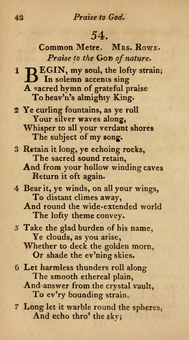 The Philadelphia Hymn Book; or, a selection of sacred poetry, consisting of psalms and hymns from Watts...and others, adapted to public and private devotion page 75