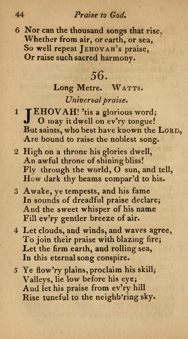 The Philadelphia Hymn Book; or, a selection of sacred poetry, consisting of psalms and hymns from Watts...and others, adapted to public and private devotion page 77