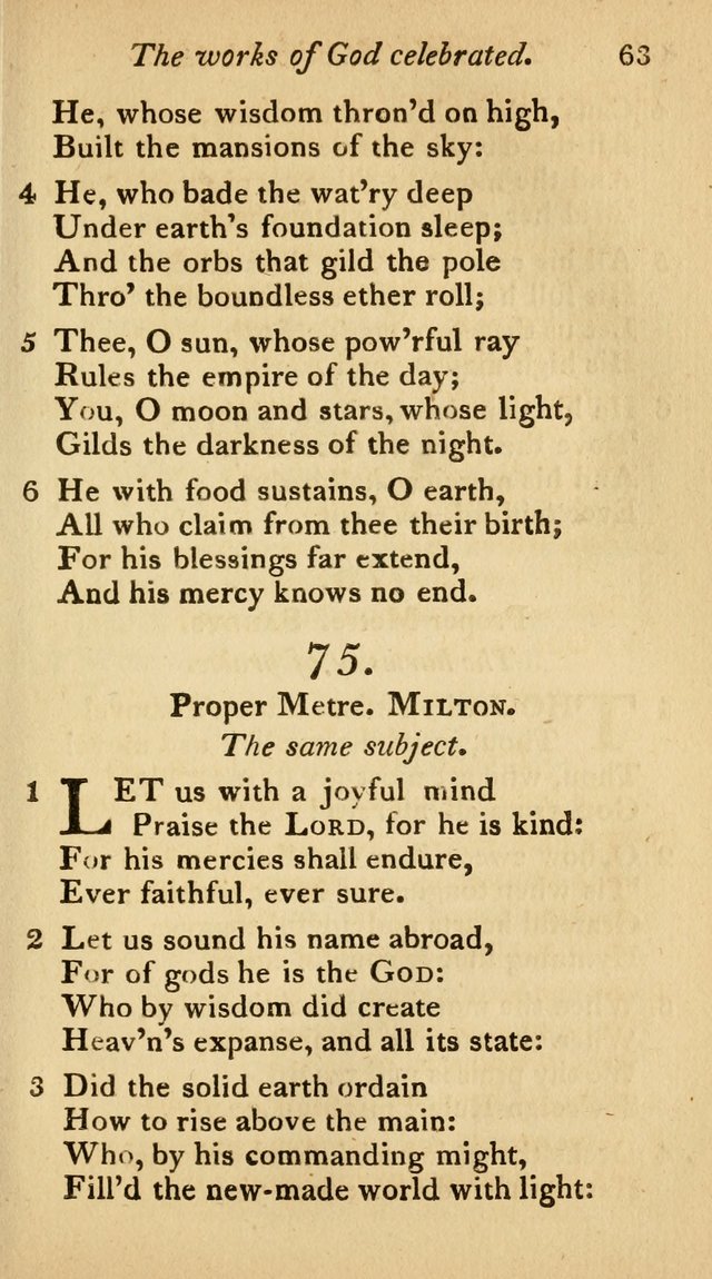 The Philadelphia Hymn Book; or, a selection of sacred poetry, consisting of psalms and hymns from Watts...and others, adapted to public and private devotion page 96