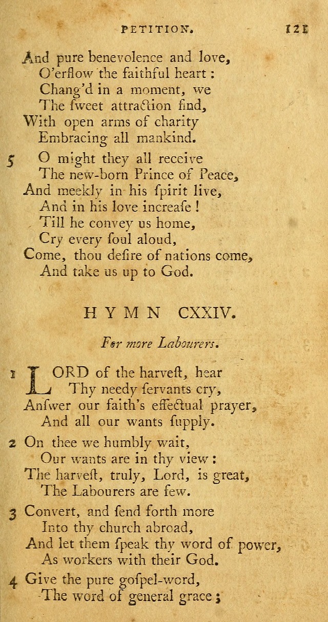 A Pocket hymn book, designed as a constant companion for the pious: collected from various authors page 128