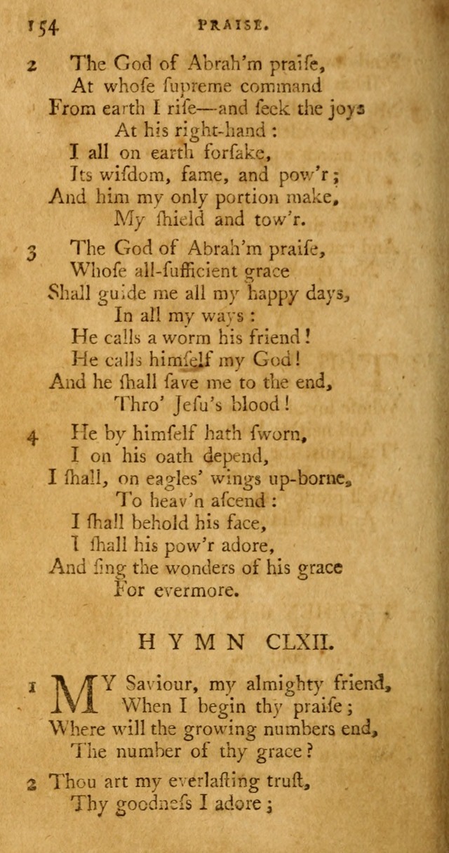 A Pocket hymn book, designed as a constant companion for the pious: collected from various authors page 161