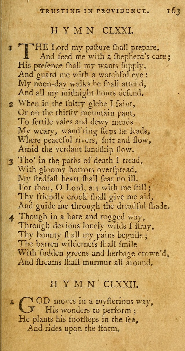 A Pocket hymn book, designed as a constant companion for the pious: collected from various authors page 170