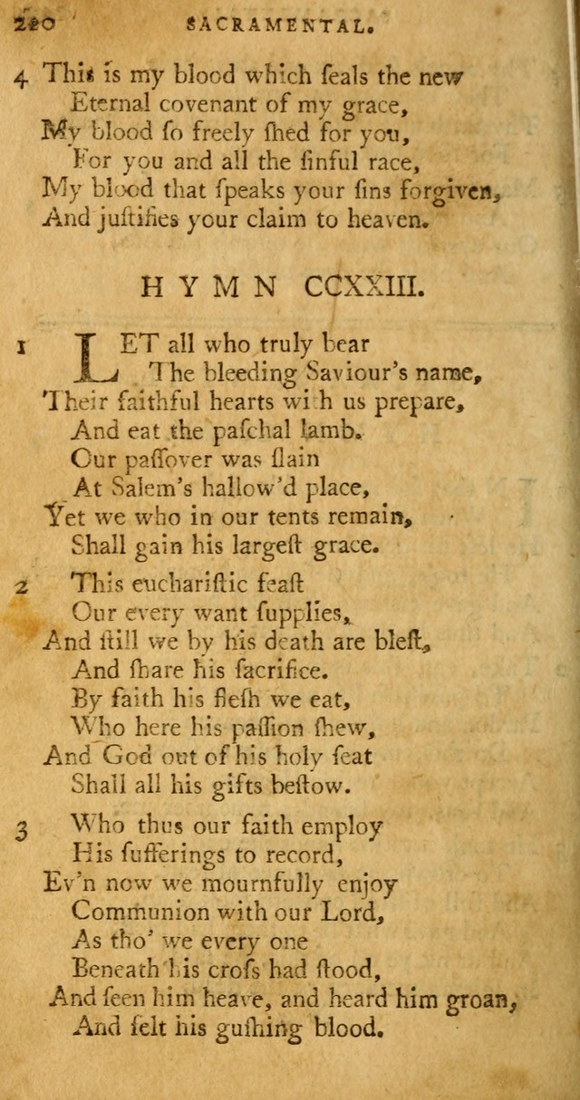 A Pocket hymn book, designed as a constant companion for the pious: collected from various authors page 227