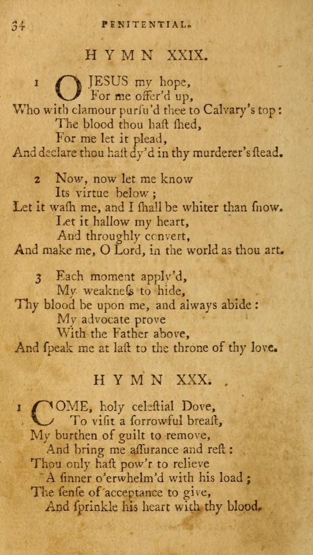 A Pocket hymn book, designed as a constant companion for the pious: collected from various authors page 41