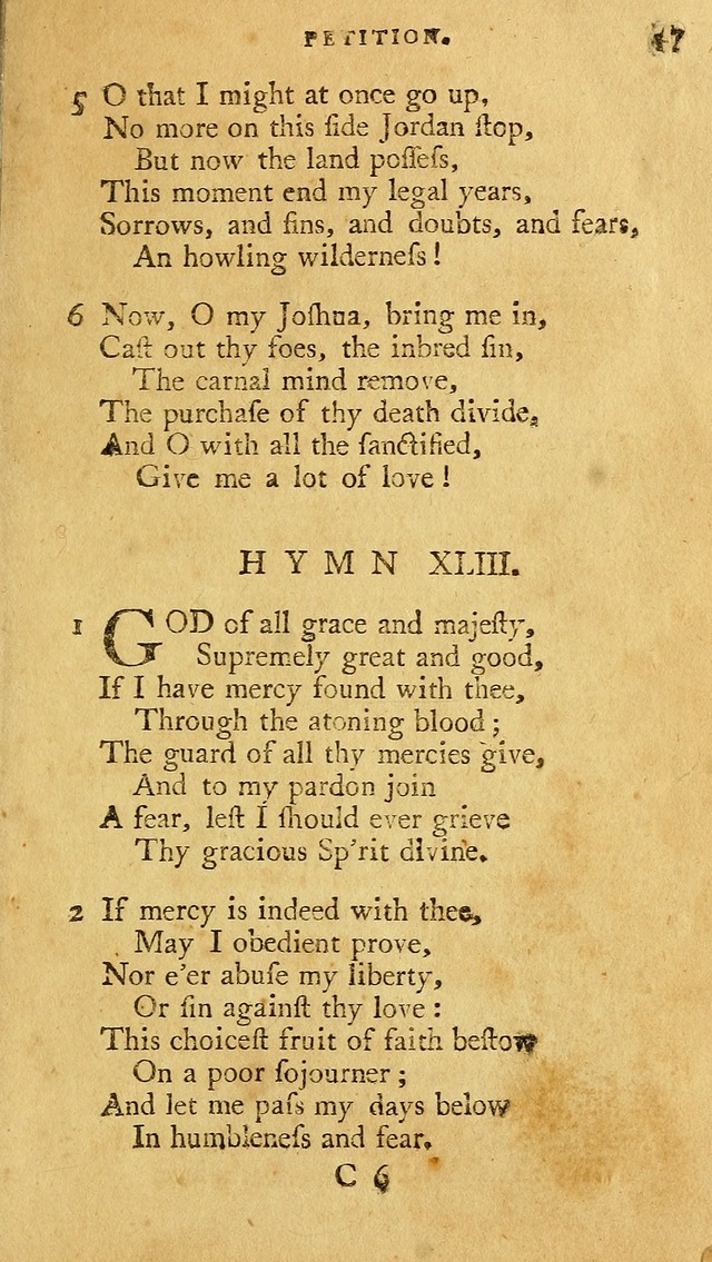 A Pocket hymn book, designed as a constant companion for the pious: collected from various authors page 54