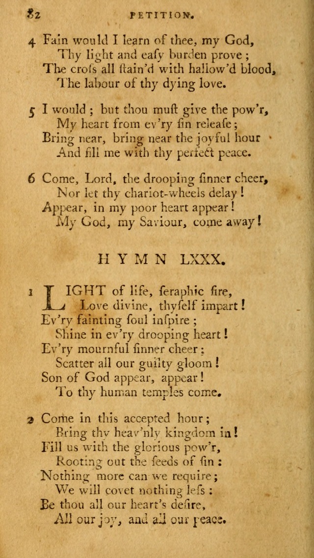 A Pocket hymn book, designed as a constant companion for the pious: collected from various authors page 89