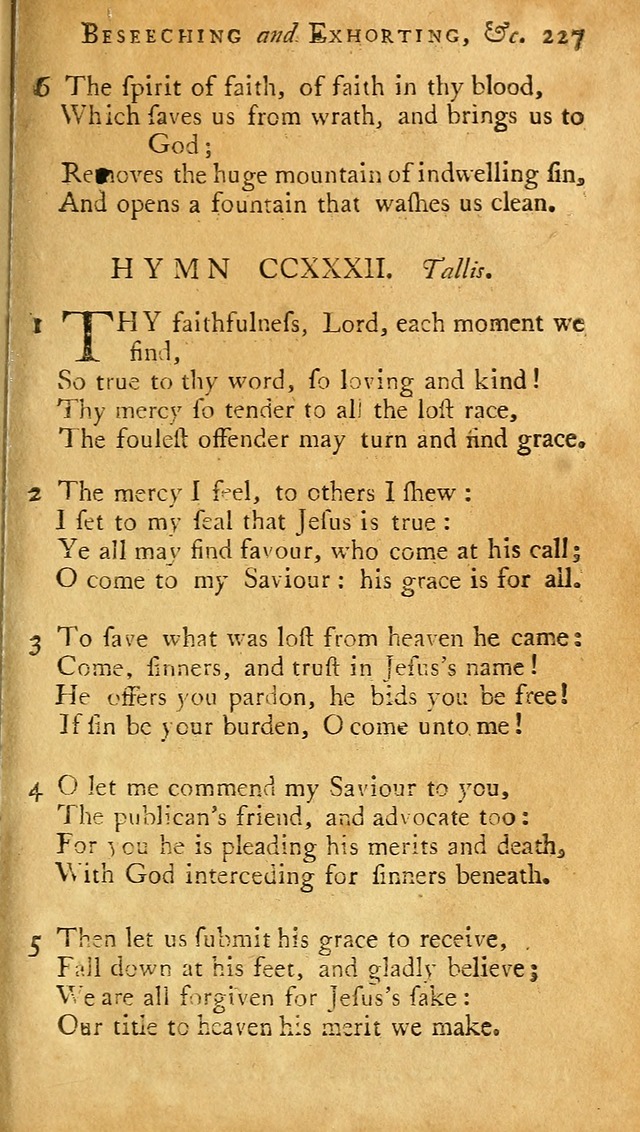 A Pocket hymn-book, designed as a constant companion for the pious: collected from various authors (11th ed.) page 227