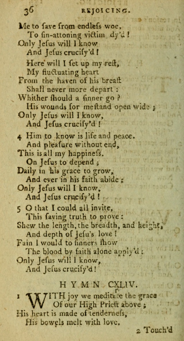 A Pocket Hymn Book: designed as a constant companion for the pious, collected from various authors (9th ed.) page 136