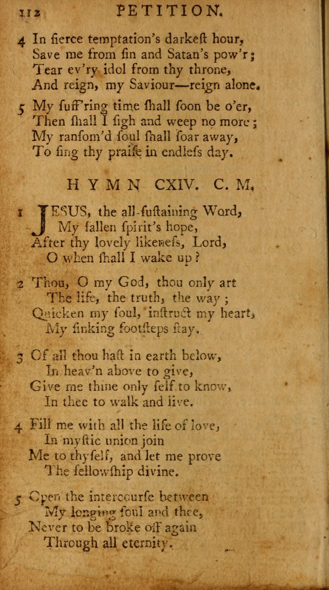 A Pocket Hymn-book: designed as a constant companion for the pious, collected from various authors (18th ed.) page 114